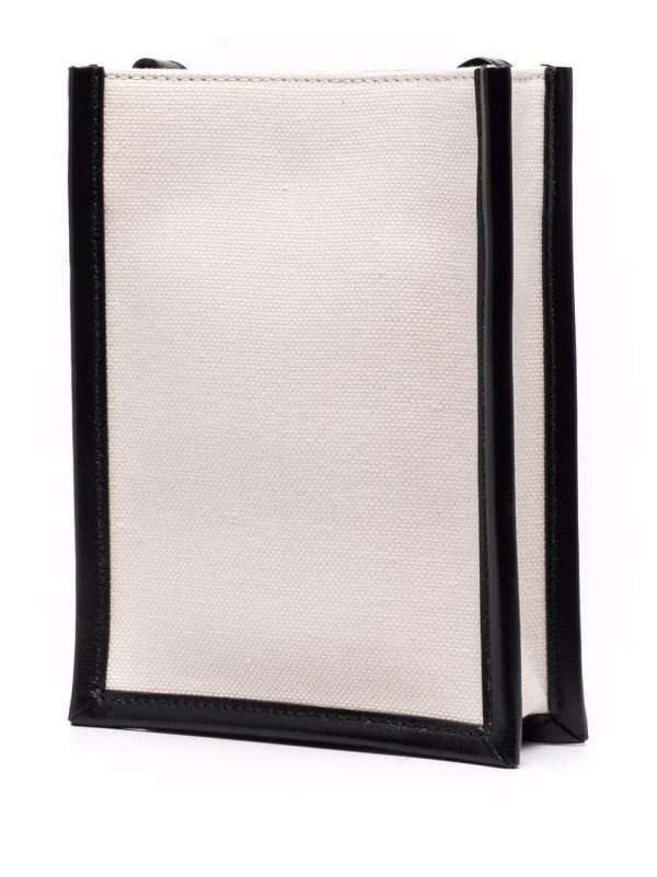 Alexander McQueen embroidered-logo messenger bag - Image 4