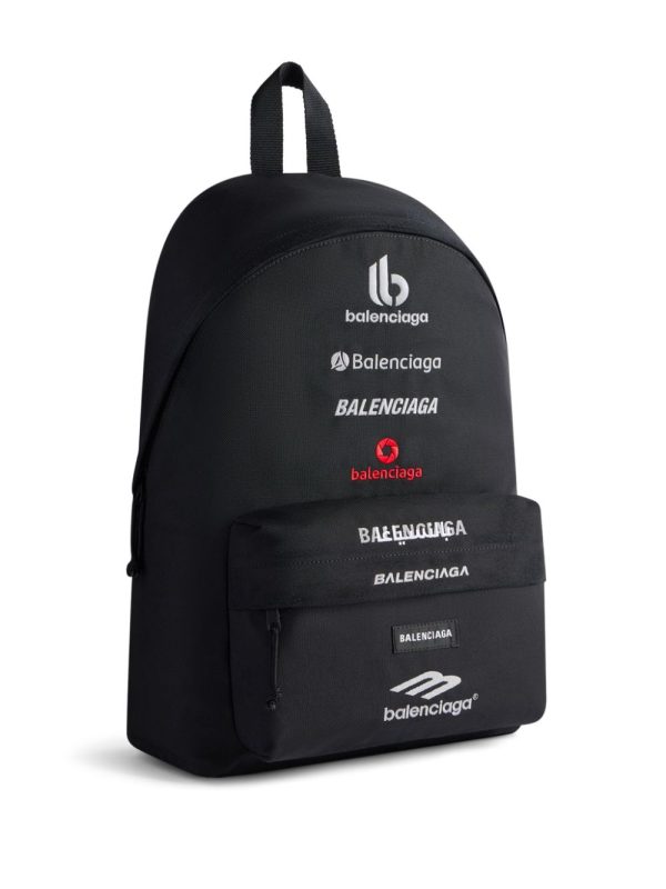 Balenciaga Explorer logo-embroidered backpack - Image 3