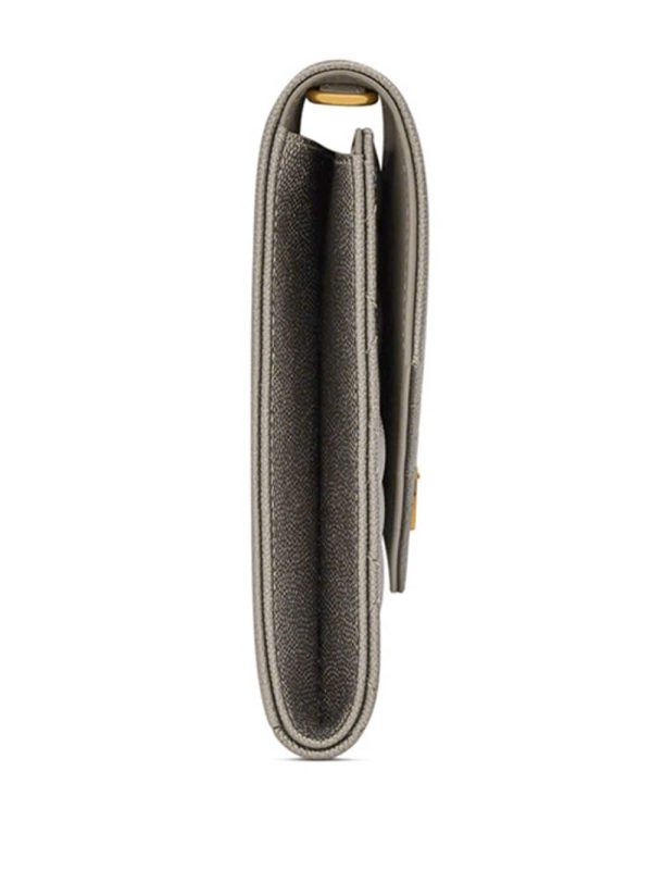 Saint Laurent Envelope quilted leather clutch bag - Image 2