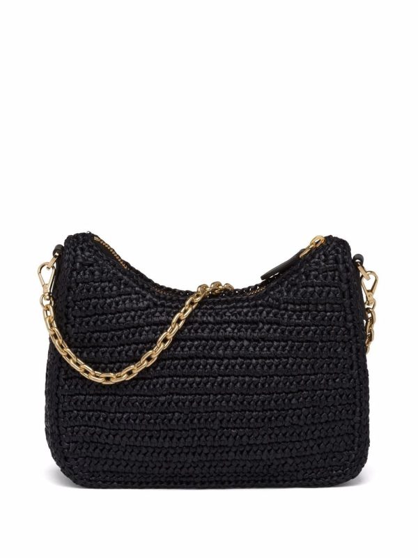 Prada Re-Edition 2005 crochet-knit shoulder bag - Image 3