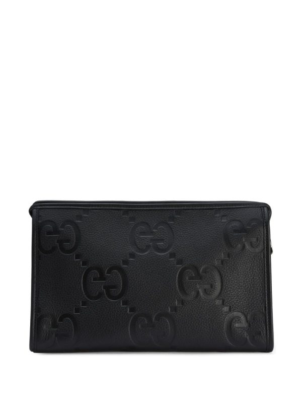 Gucci Jumbo GG leather pouch - Image 3