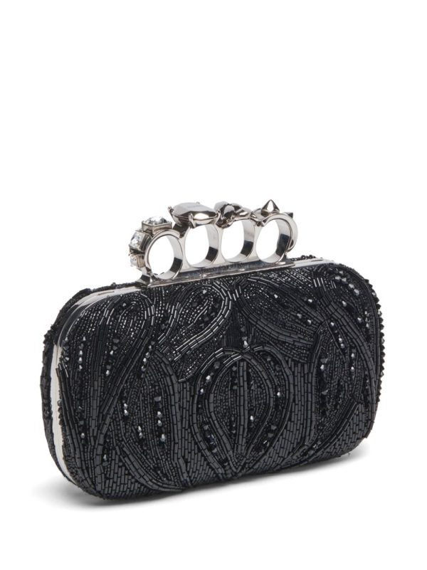 Alexander McQueen Knuckle beaded clutch - Image 3