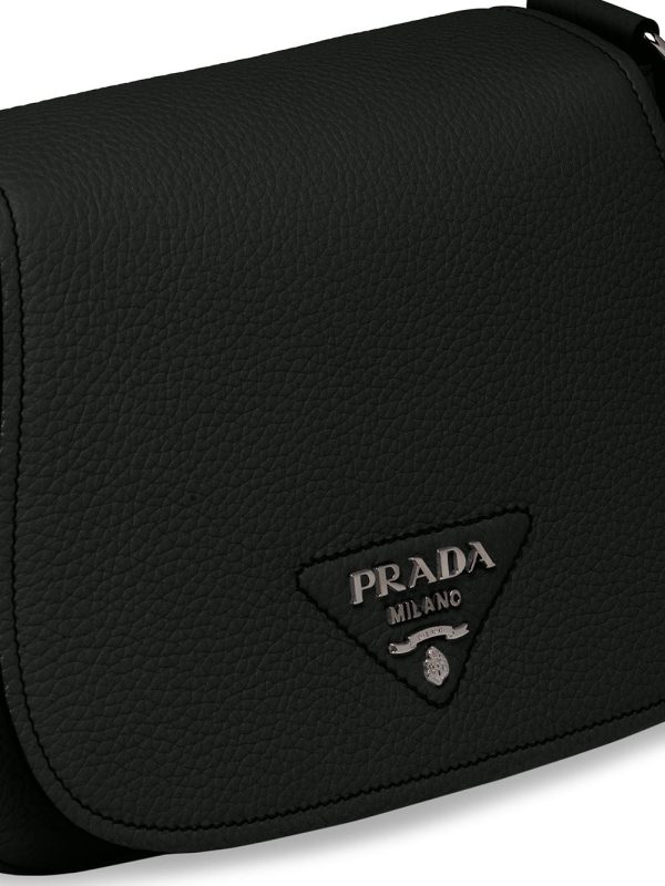 Prada leather shoulder bag - Image 3