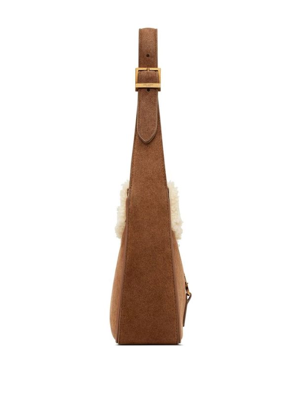Saint Laurent logo-plaque shoulder bag - Image 3