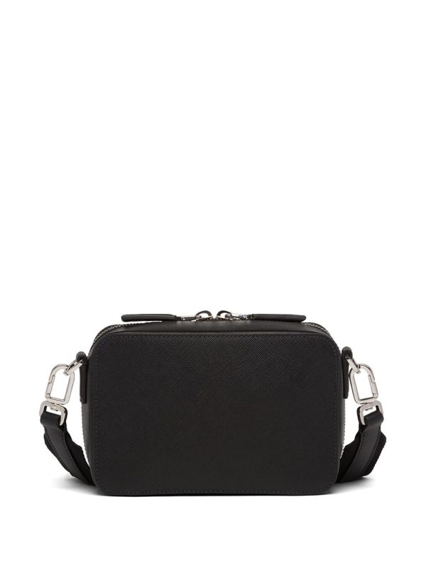 Prada logo plaque messenger bag - Image 3