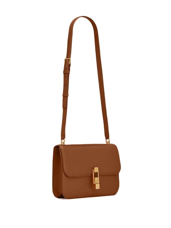 Saint Laurent debossed-logo crossbody bag - Image 3