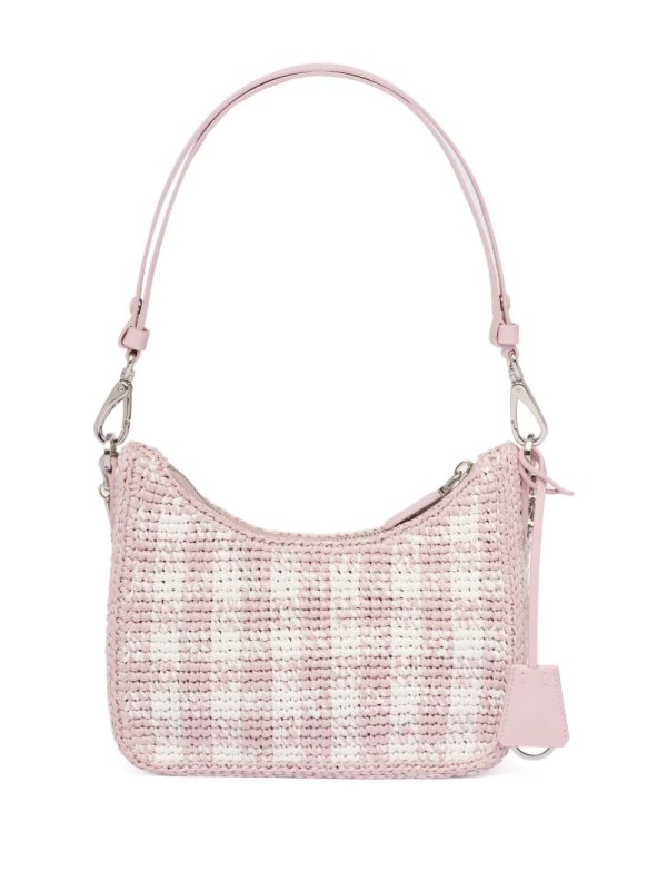 Prada Re-Edition crochet-knit mini bag - Image 3