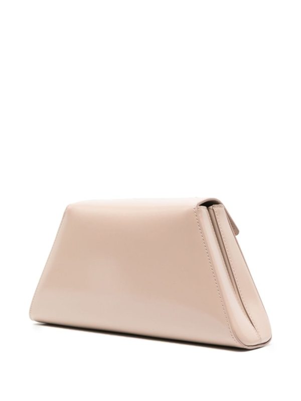 Prada logo-buckle leather shoulder bag - Image 3