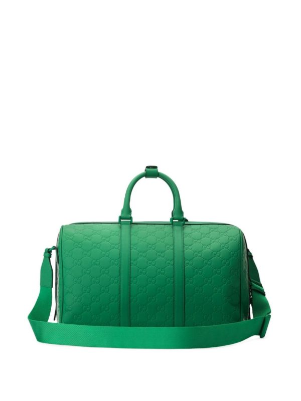 Gucci large GG-logo duffle bag - Image 3