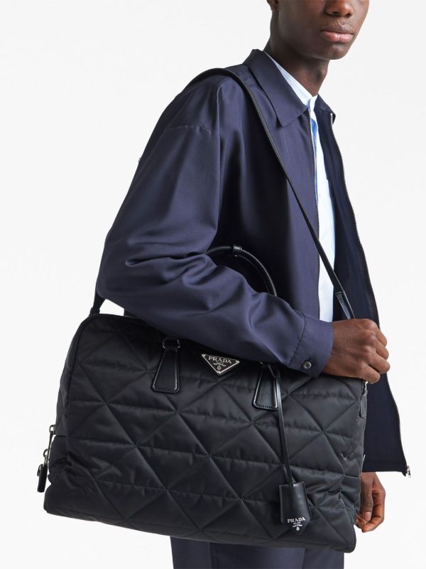 Prada Re-Nylon quilted travel bag - Image 3