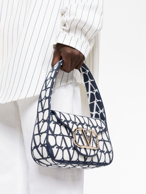 Valentino Garavani Toile Iconographe canvas shoulder bag - Image 3