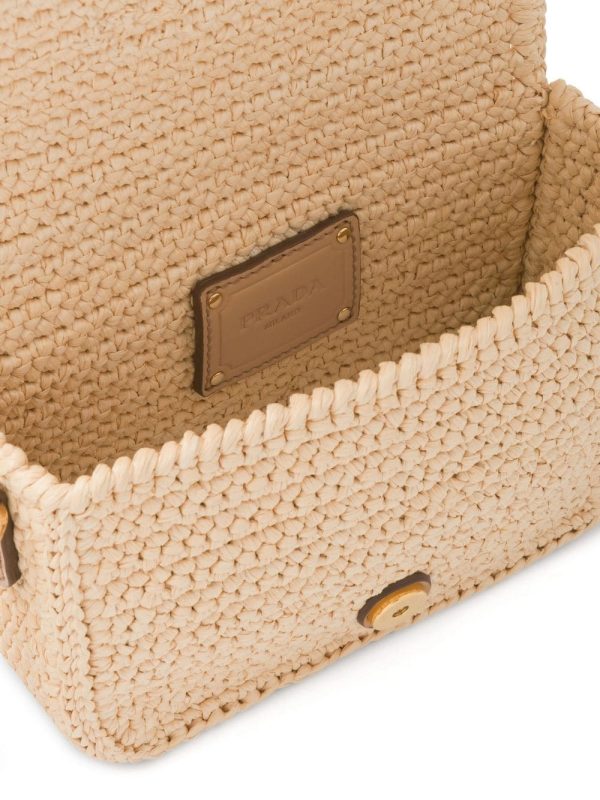 Prada Raffia shoulder bag - Image 3