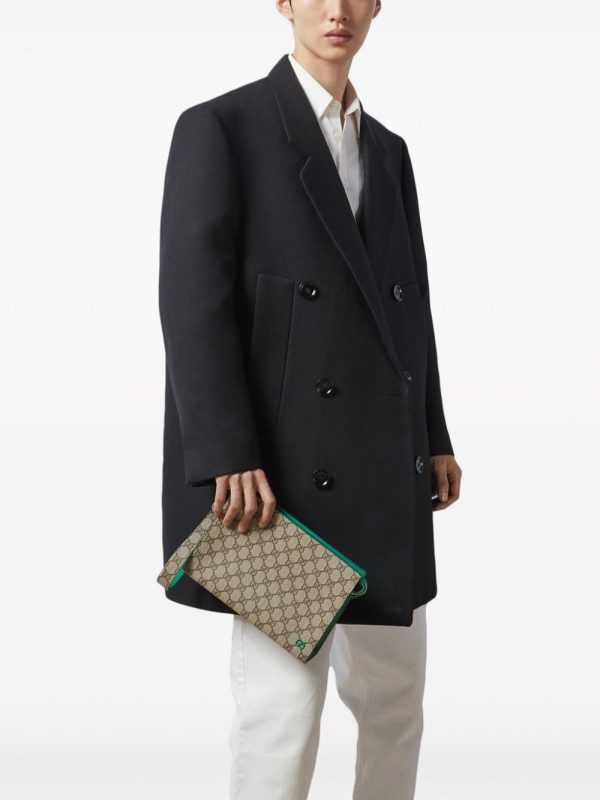 Gucci GG Supreme pouch bag - Image 3