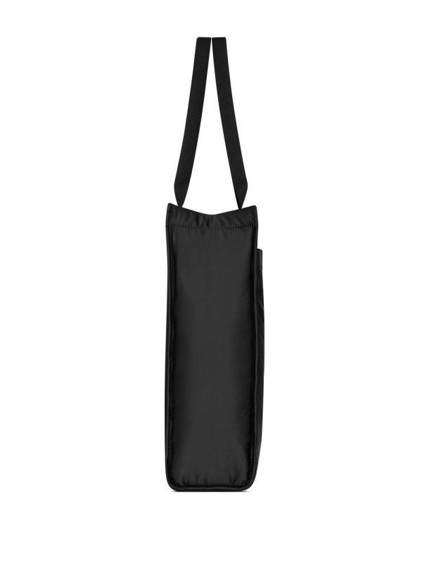 Saint Laurent logo-patch tote bag - Image 3
