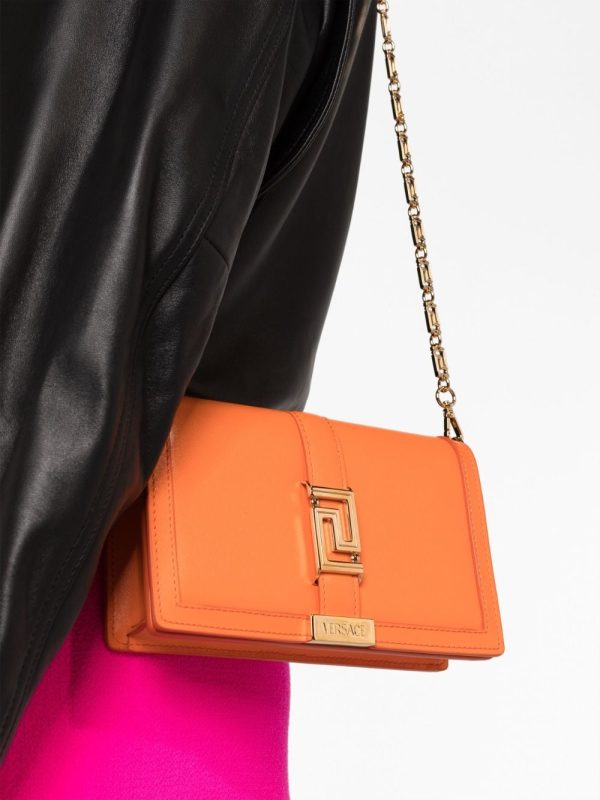 Versace mini Greca Goddess leather crossbody bag - Image 3