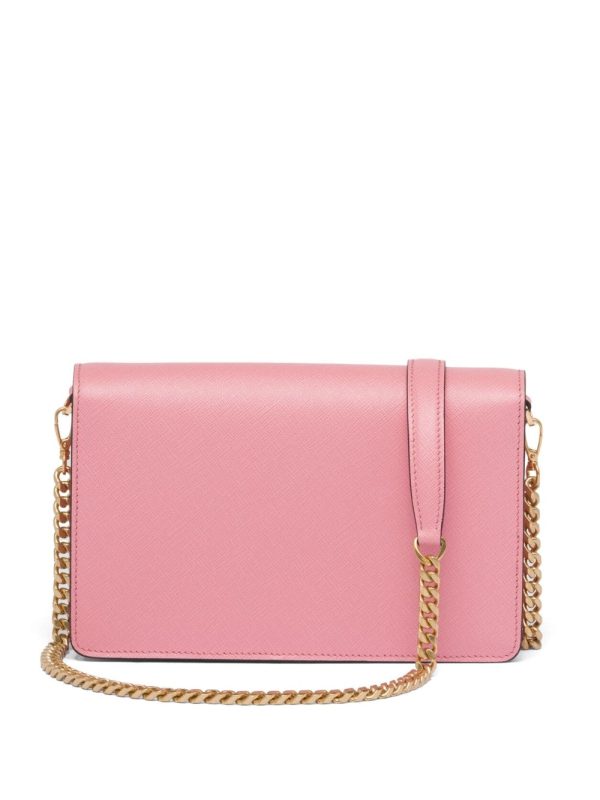 Prada logo-plaque shoulder bag - Image 3