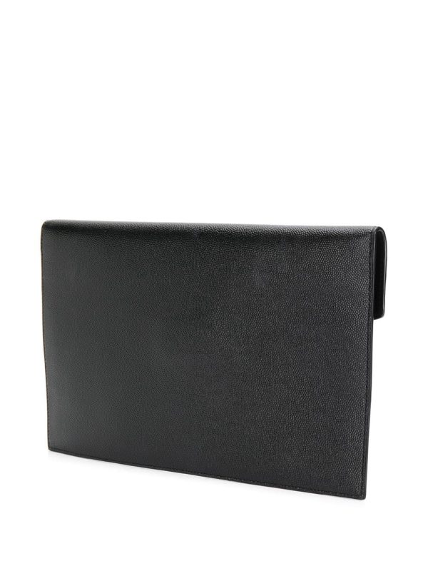Saint Laurent medium monogram plaque pouch - Image 3