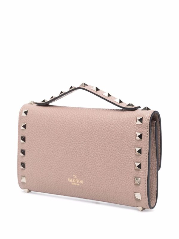 Valentino Garavani Rockstud leather wallet-on-chain - Image 3