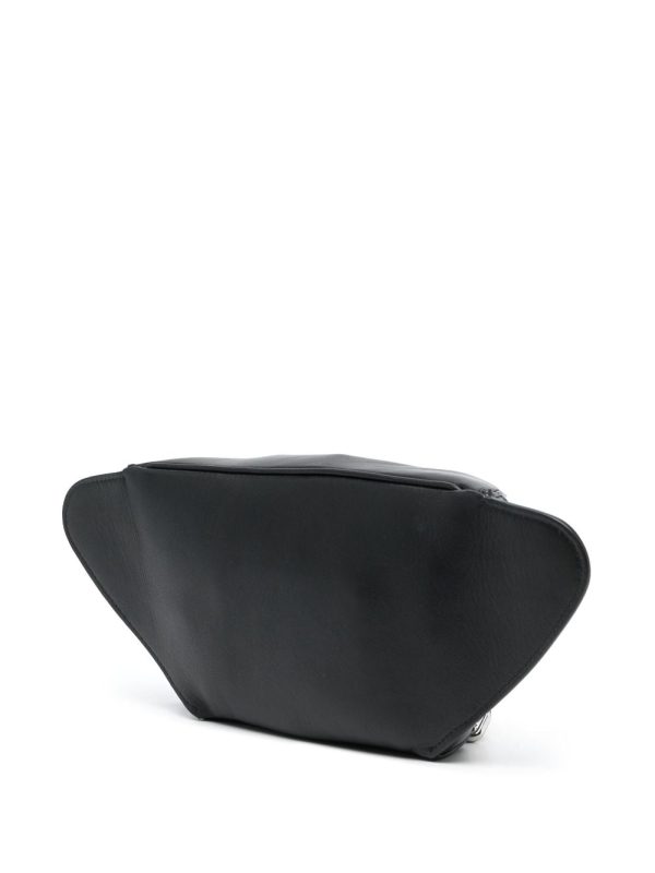 Alexander McQueen logo-print leather belt bag - Image 3