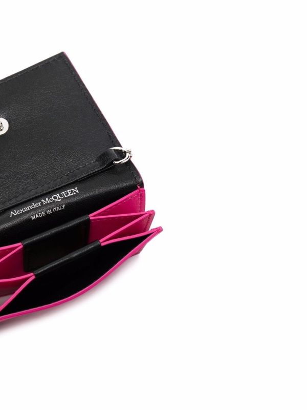 Alexander McQueen logo-graffiti quilted purse bag - Image 3