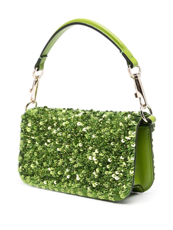 Valentino Garavani VLogo Signature sequin-embellished mini bag - Image 3