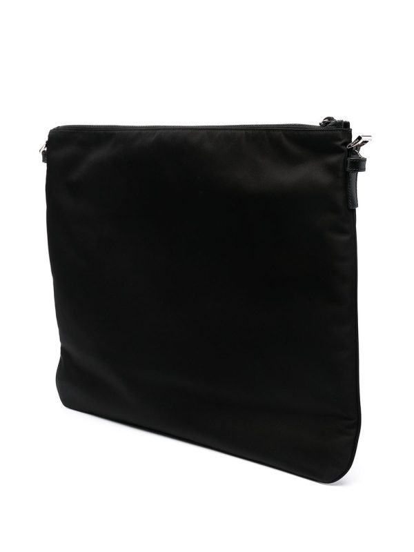 Prada logo-plaque shoulder bag - Image 3