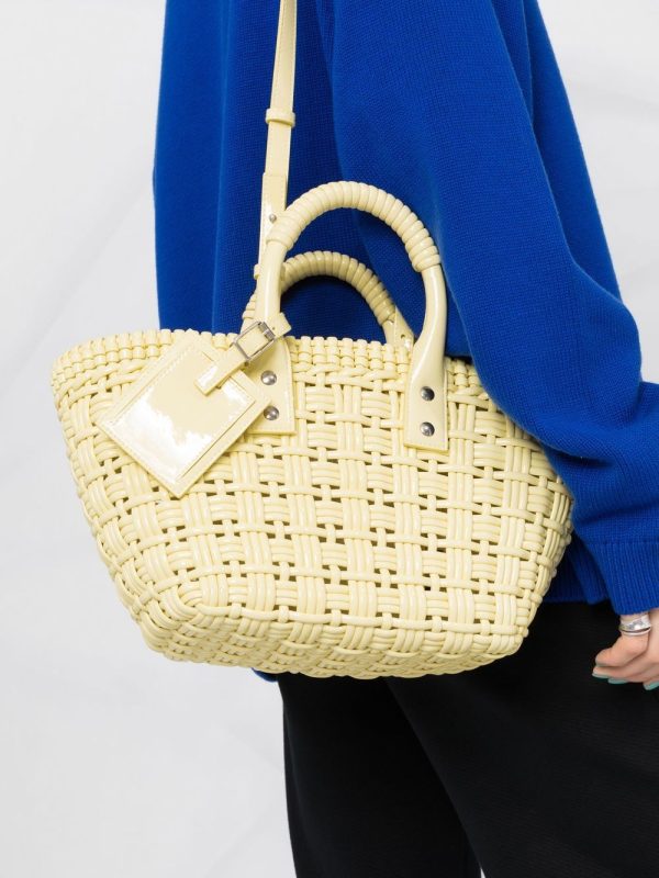 Balenciaga XS Bistro Basket tote bag - Image 3