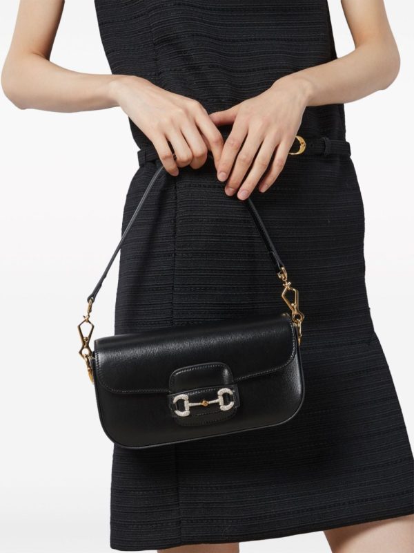 Gucci small Horsebit 1955 leather shoulder bag - Image 3