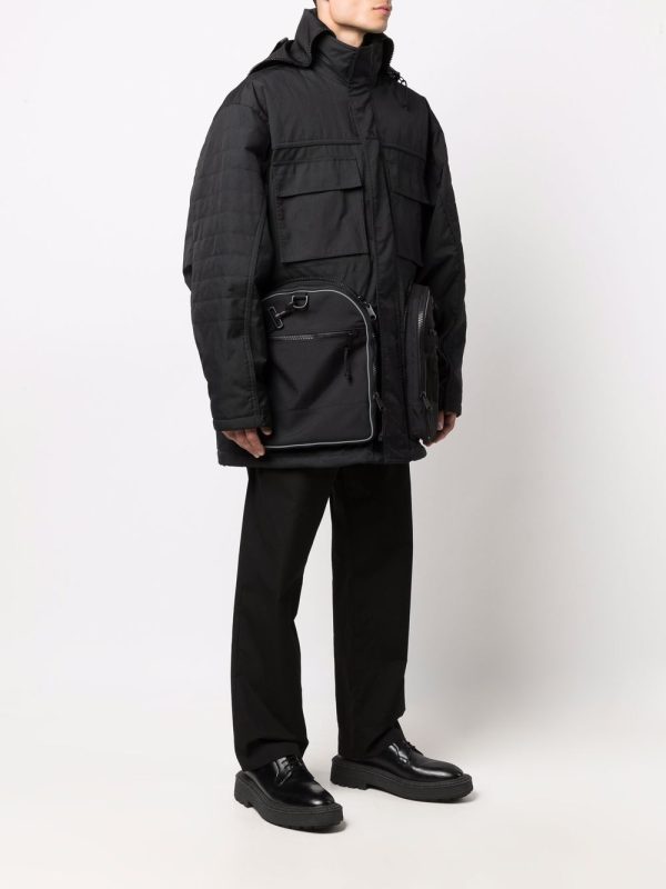Balenciaga Transformer Gym Bag parka coat - Image 3
