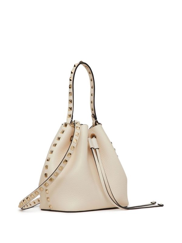 Valentino Garavani Rockstud embellished bucket bag - Image 3