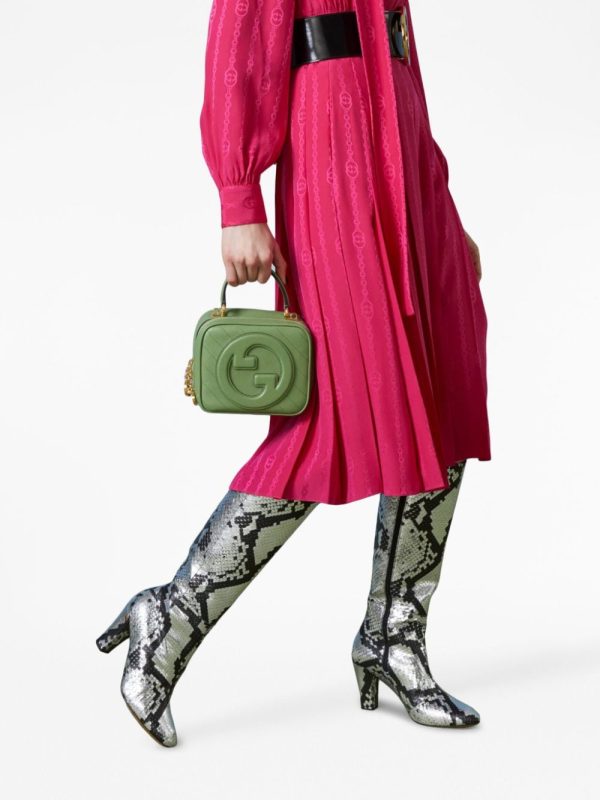 Gucci Blondie top handle leather bag - Image 3