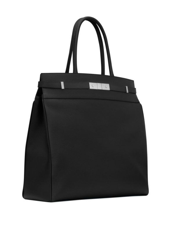Saint Laurent Manhattan N/S leather tote bag - Image 2