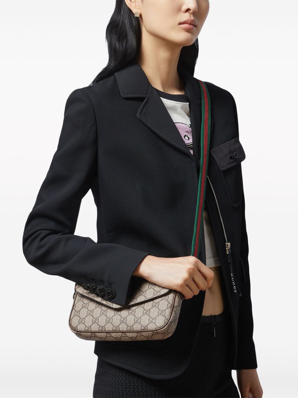 Gucci mini Ophidia GG crossbody bag - Image 3
