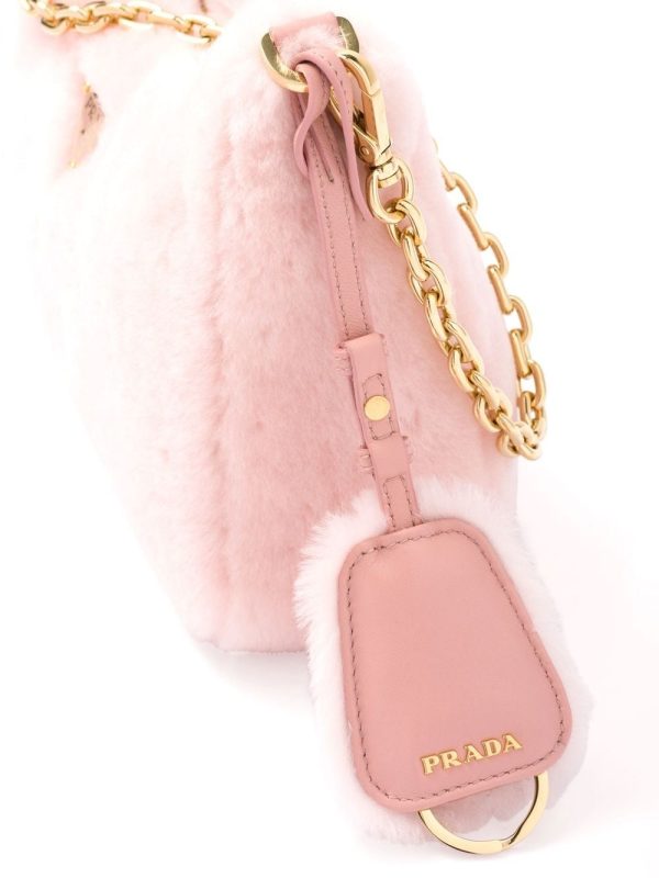 Prada Re-Edition shearling mini bag - Image 4
