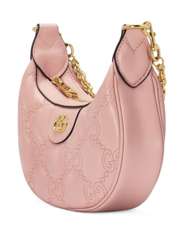 Gucci GG Matelassé half-moon shaped bag - Image 4