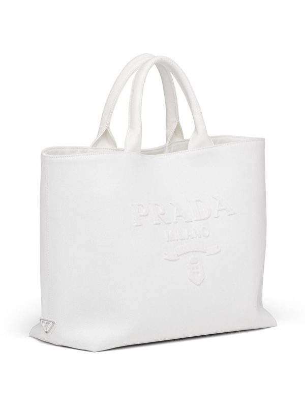 Prada embroidered-logo tote bag - Image 4