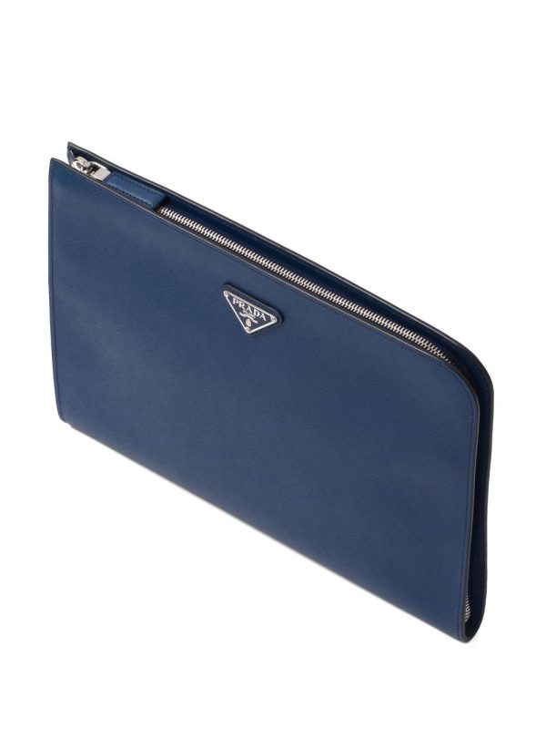 Prada logo plaque document case - Image 4