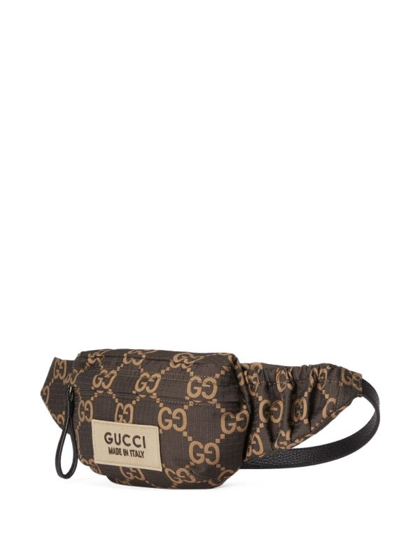 Gucci large GG-jacquard belt bag - Image 4