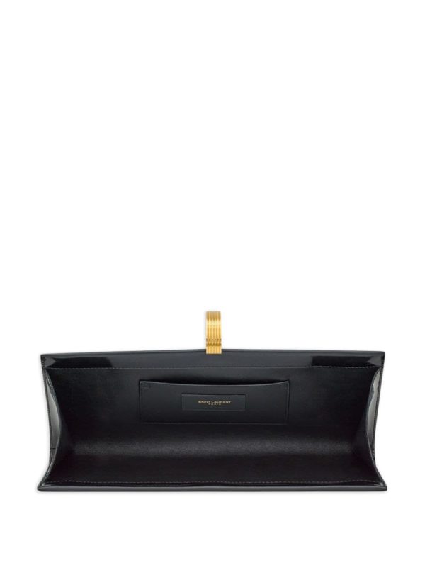 Saint Laurent Daria leather clutch - Image 4