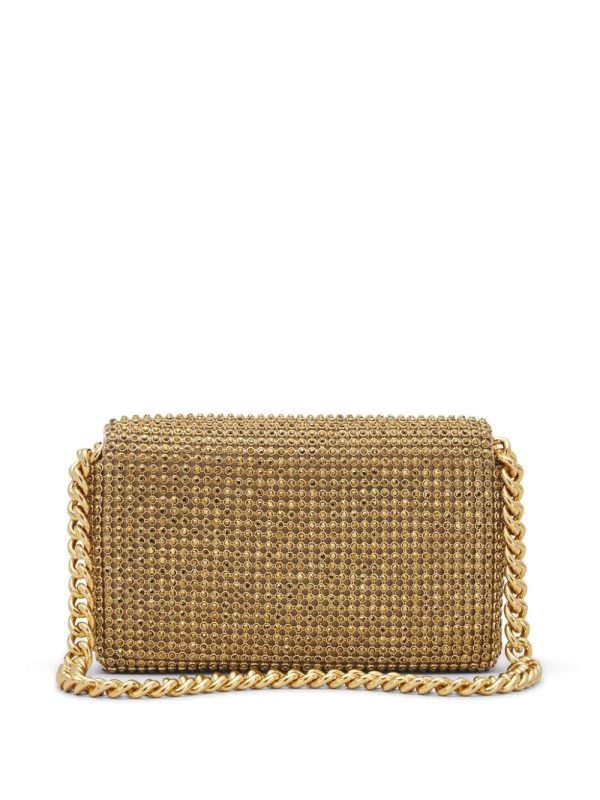 Marc Jacobs The J Marc rhinestone-embellished mini bag - Image 4