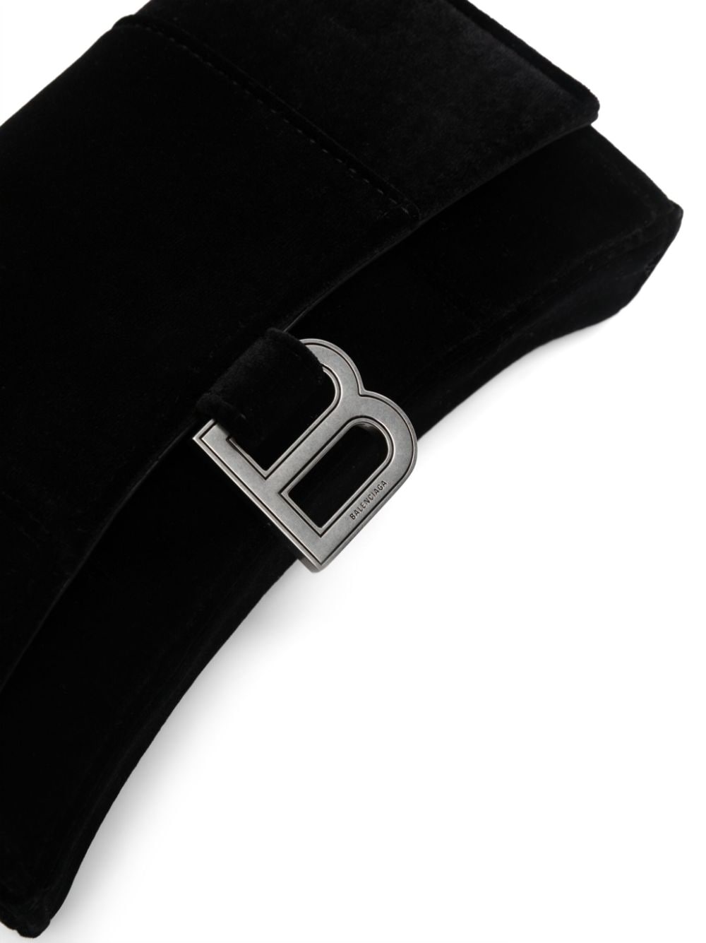Balenciaga Hourglass velvet chain wallet - Image 4