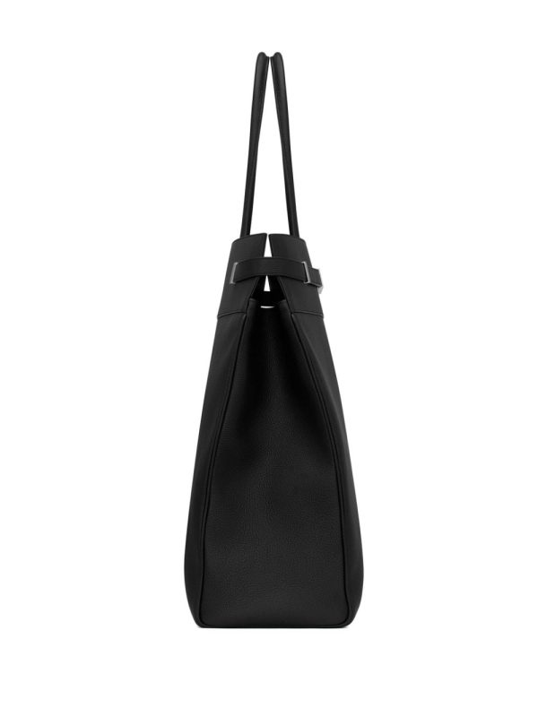 Saint Laurent Manhattan N/S leather tote bag - Image 4