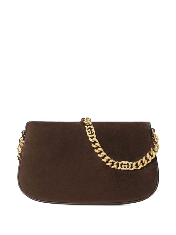 Gucci small Blondie suede shoulder bag - Image 4