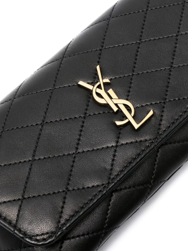 Saint Laurent mini quilted leather crossbody bag - Image 4