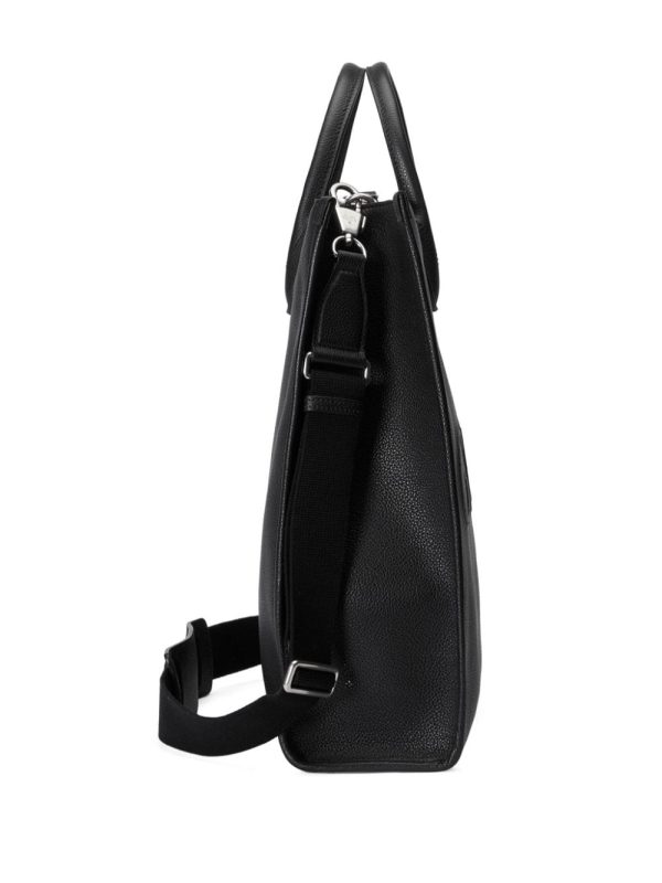 Gucci logo-embossed leather tote bag - Image 4