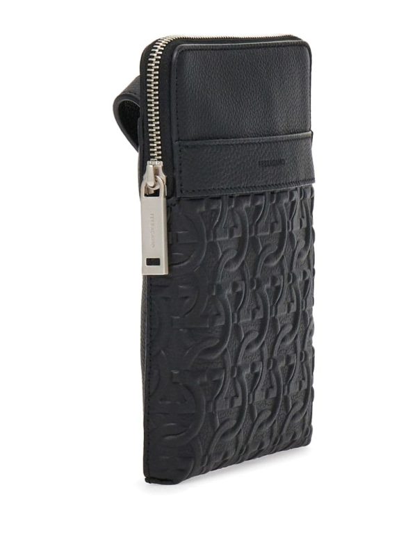 Ferragamo North-South Gancini leather shoulder bag - Image 4