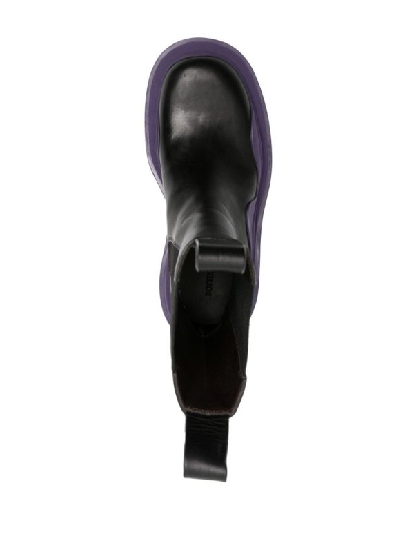 Bottega Veneta  Tire leather Chelsea boots - Image 4
