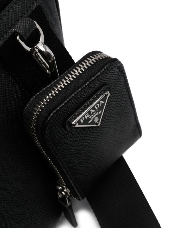 Prada Saffiano-leather crossbody bag - Image 4