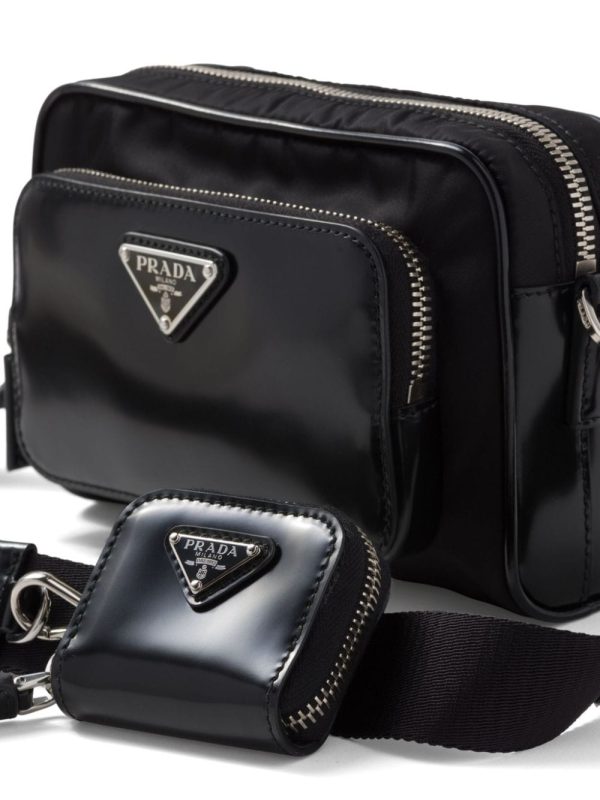 Prada Bandolera triangle-logo messenger bag - Image 4