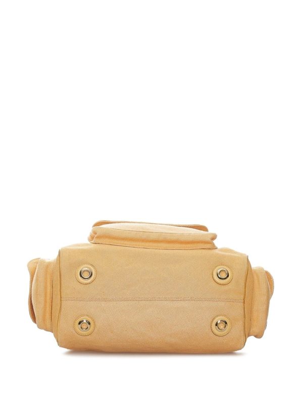 Bottega Veneta  two-way canvas handbag - Image 4
